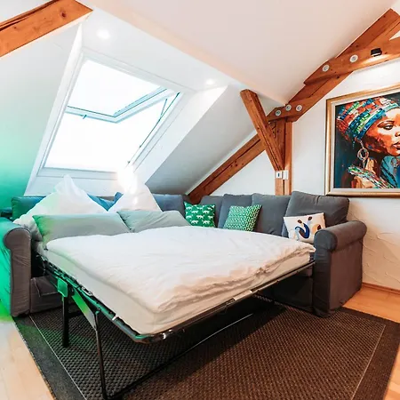 Spacious Penthouse With Ac And Free Parking Steps Away From The Station Coblence